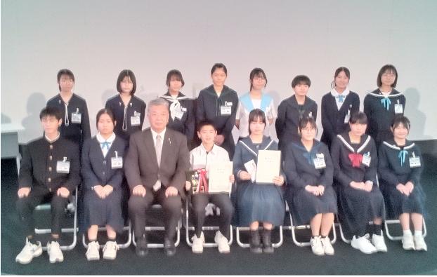中学生ビブリオバトル石川県大会in小松2025集合写真