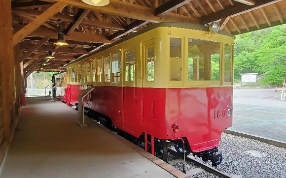 ポッポ汽車展示館で保存されている車両