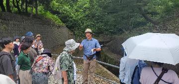 カラミ巡りの様子
