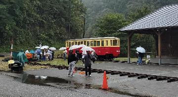 ポッポ汽車展示館のイベントの様子