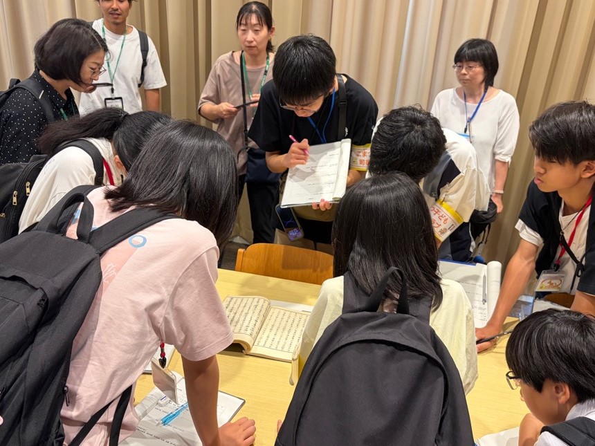 子ども司書クラブ活動の様子
