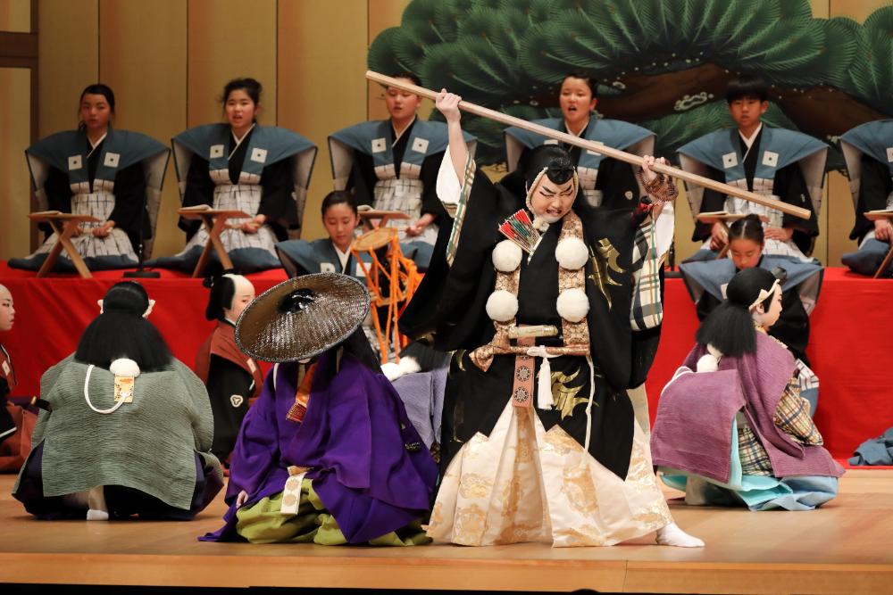 勧進帳上演の様子