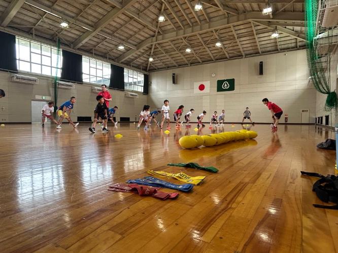 R7タグラグビーの様子