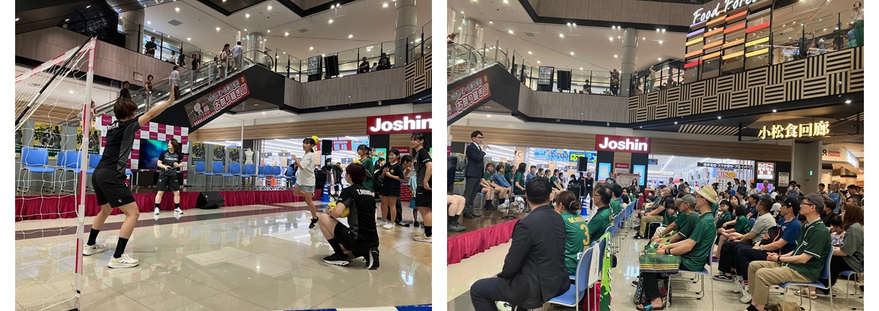 体験会と報告会の様子