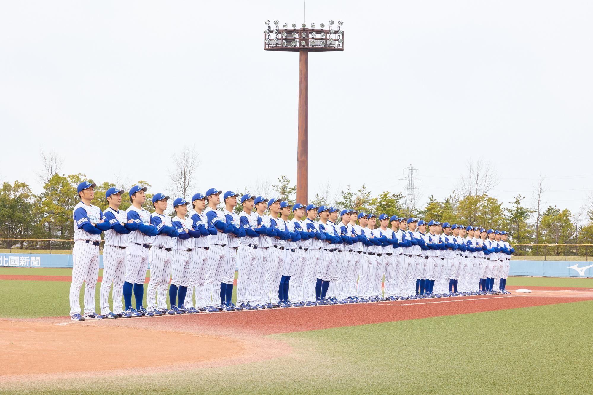 石川ミリオンスターズ集合写真