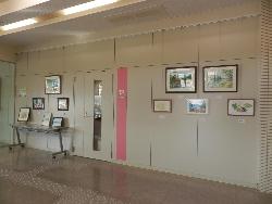 水彩画教室の作品展示会