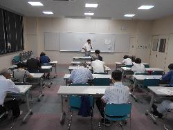 家庭菜園講座の会場風景