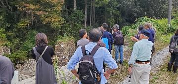 廃線ツアーの様子