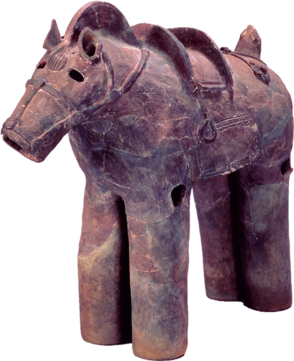 重用文化財 矢田野エジリ古墳出土埴輪 馬形埴輪