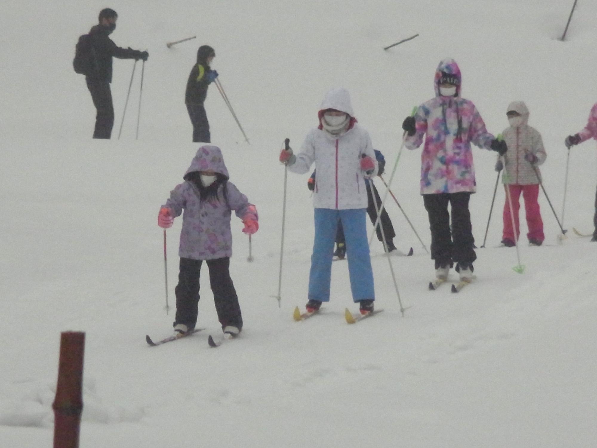 クロスカントリースキーに挑戦