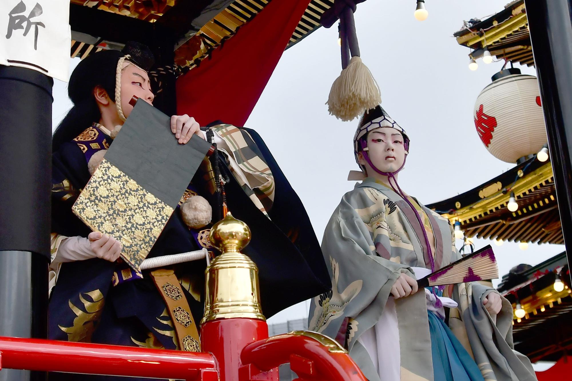 令和7年八町こども歌舞伎上演の様子