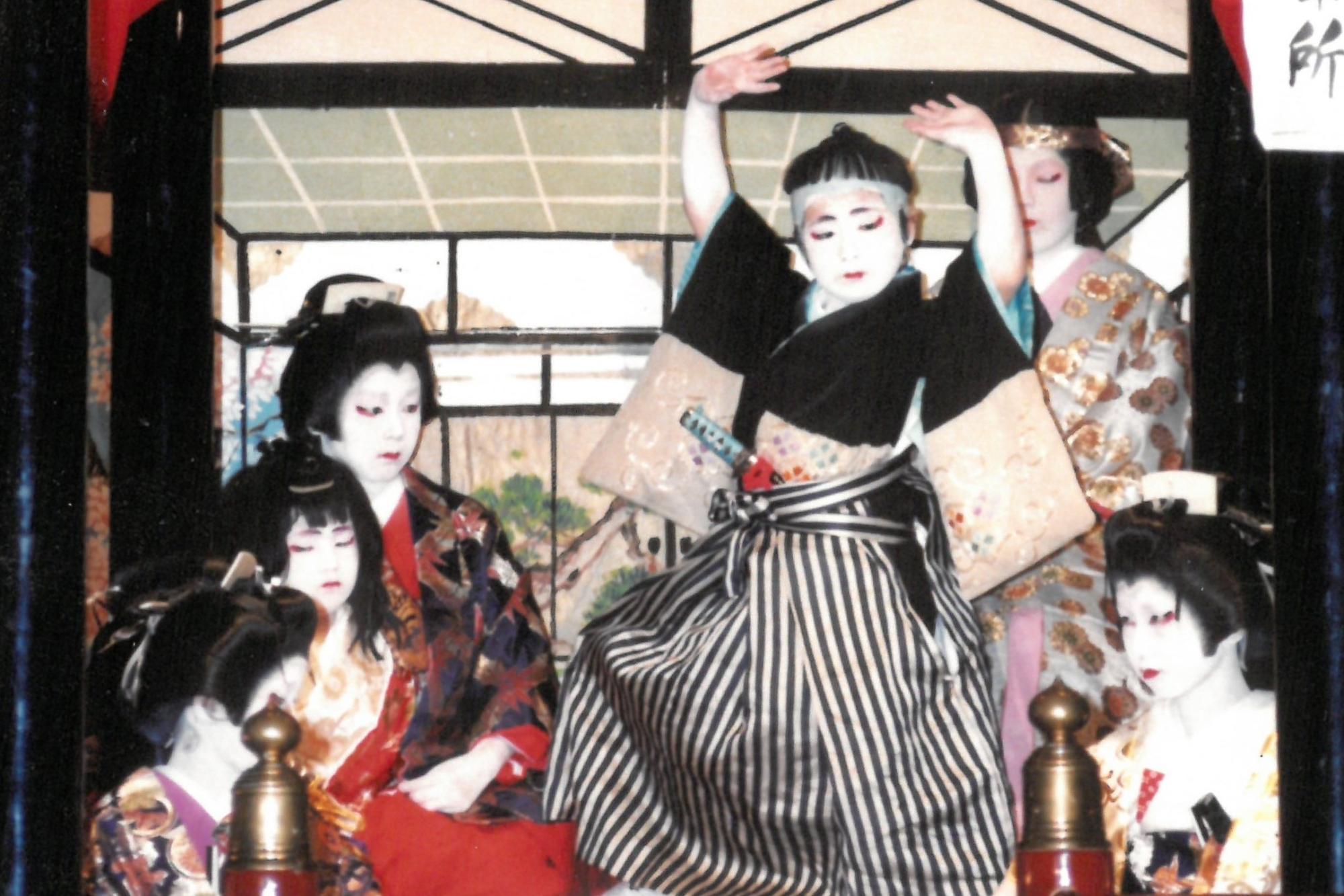 平成2年寺町上演の様子