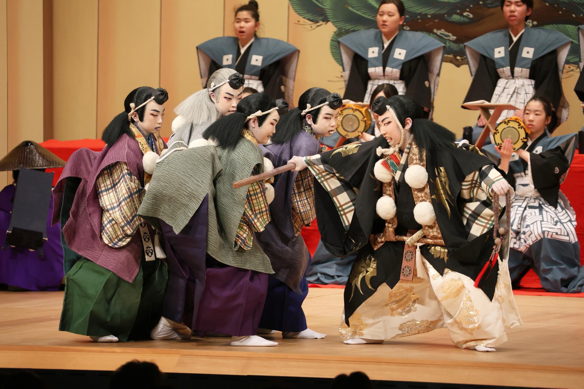 歌舞伎十八番の内「勧進帳」上演風景（5日）
