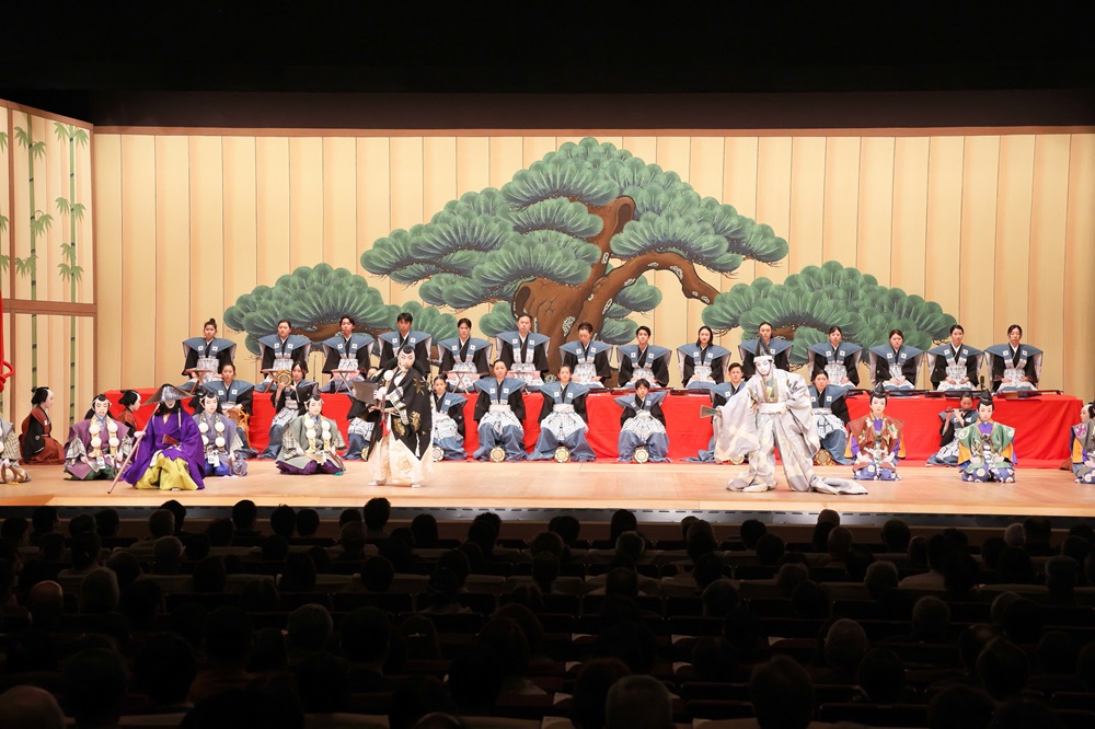 第27回日本こども歌舞伎まつりin小松「勧進帳」上演の様子