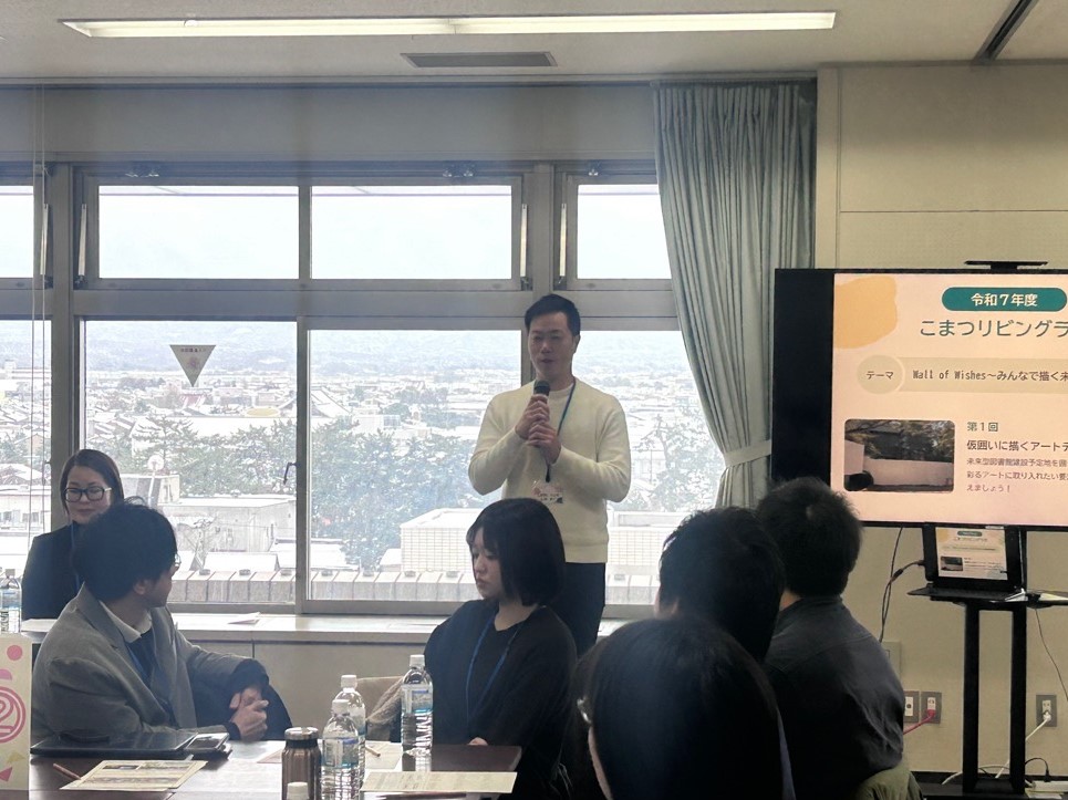 こまつ賑わいセンター小林社長の挨拶