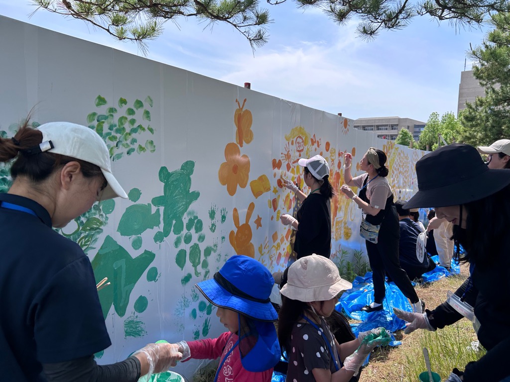 アートイベントの様子