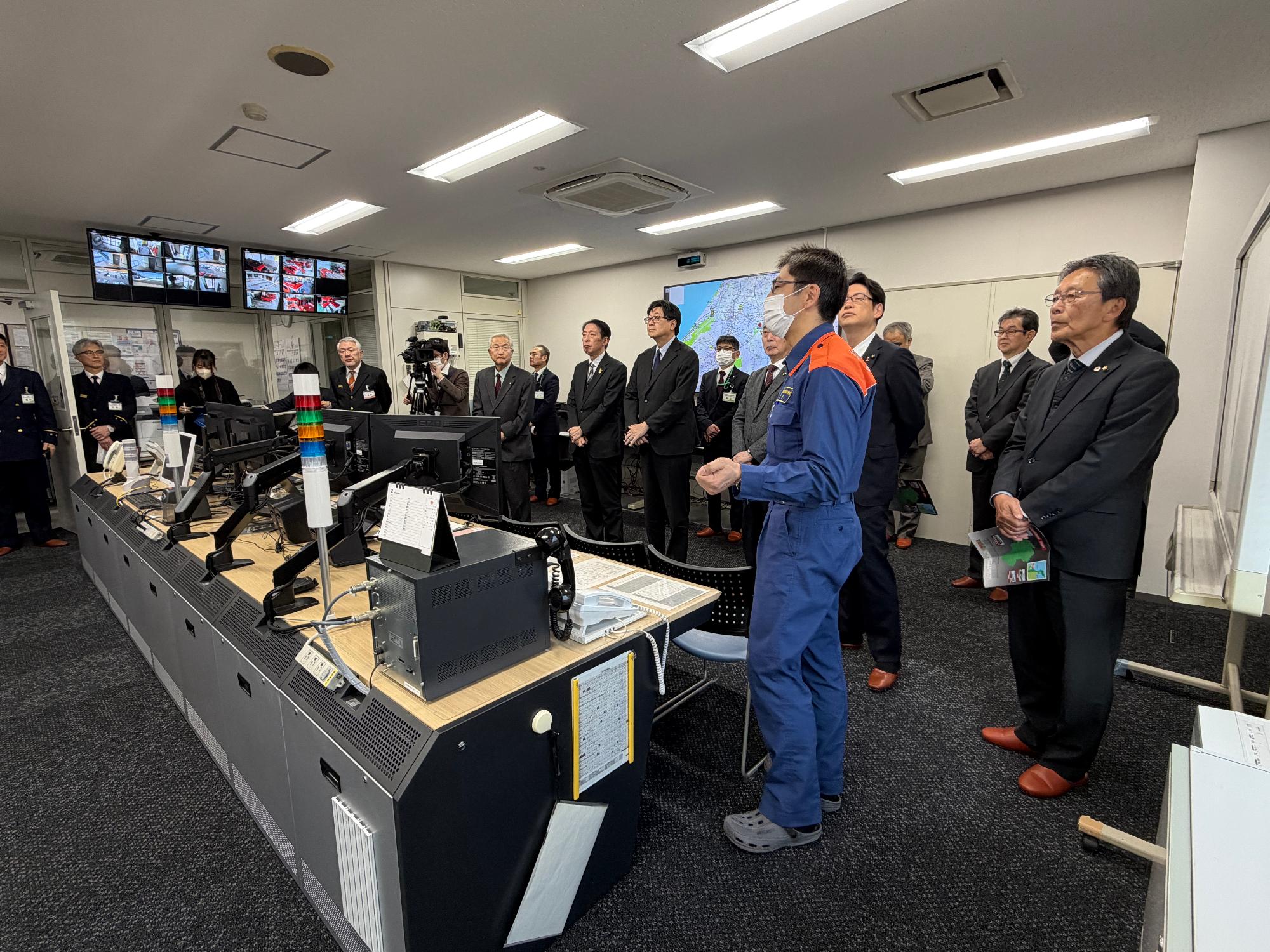 運用開始式の様子